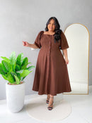 Vestido Chemise Super Midi