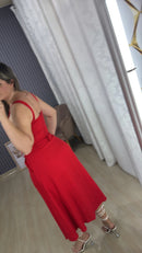 Conjunto Saia Midi Linho